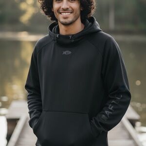 AFTCO Charcoal Hoodie Jacket